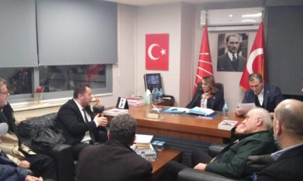 CHP Beşiktaş ilçe başkanlığına ziyaretimizi yaptık