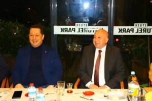 Beşiktaş Rizeliler Derneği Yönetim Kurulu Başkanı Sayın Ahmet Koç ve MHP Beşiktaş İlçe Başkanı Sayın Metin Kılıç
