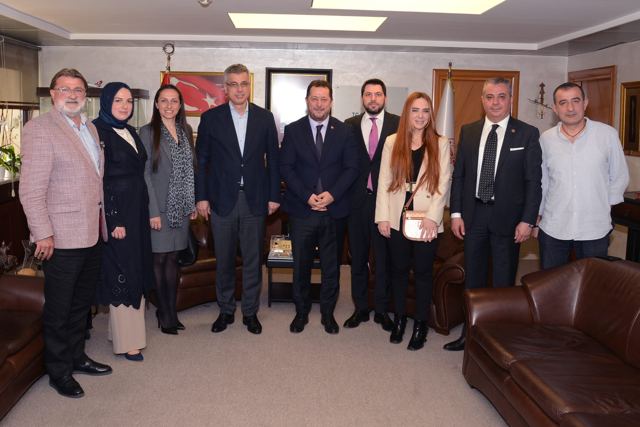 İstanbul İl Sağlık Müdürü Sayın Prof. Dr. Kemal Memişoğlu’nu ziyaret ettik.