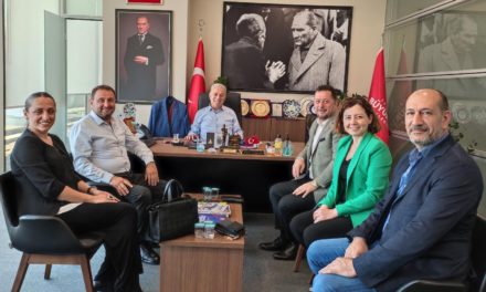 İstanbul Büyükşehir Belediyesi Hemşehri Sivil Toplum Kuruluşlarından Sorumlu Başkan Danışmanı Sayın Hasan Akkuş’u ziyaret ettik.