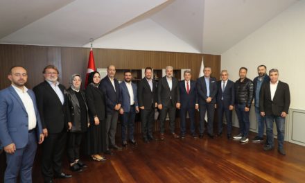 Adalet Ve Kalkınma Partisi İstanbul İl Başkanı Sayın Osman Nuri Kabaktepe’yi ziyaret ettik.