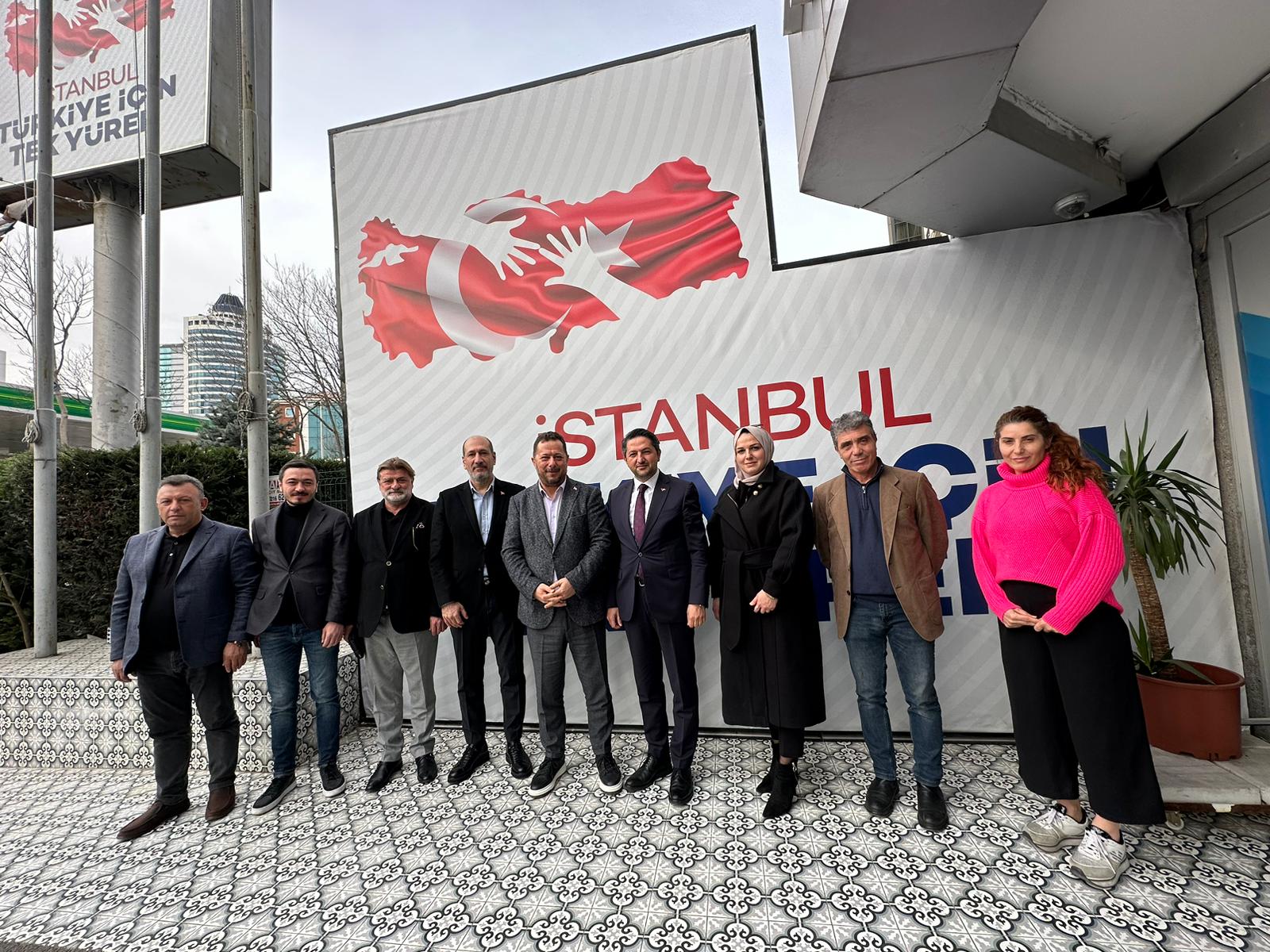 Adalet Ve Kalkınma Partisi Beşiktaş İlçe Başkanı Sayın Yıldırım Turan’ı ziyaret ettik.