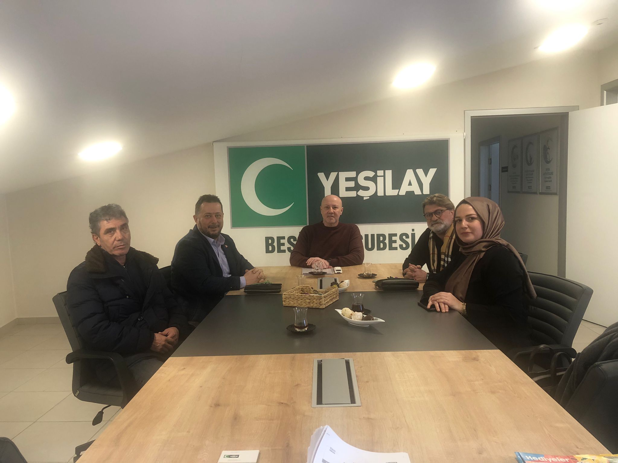 Yeşilay Beşiktaş Şube Başkanı Sayın Hakan Orman’ı ziyaret ettik.