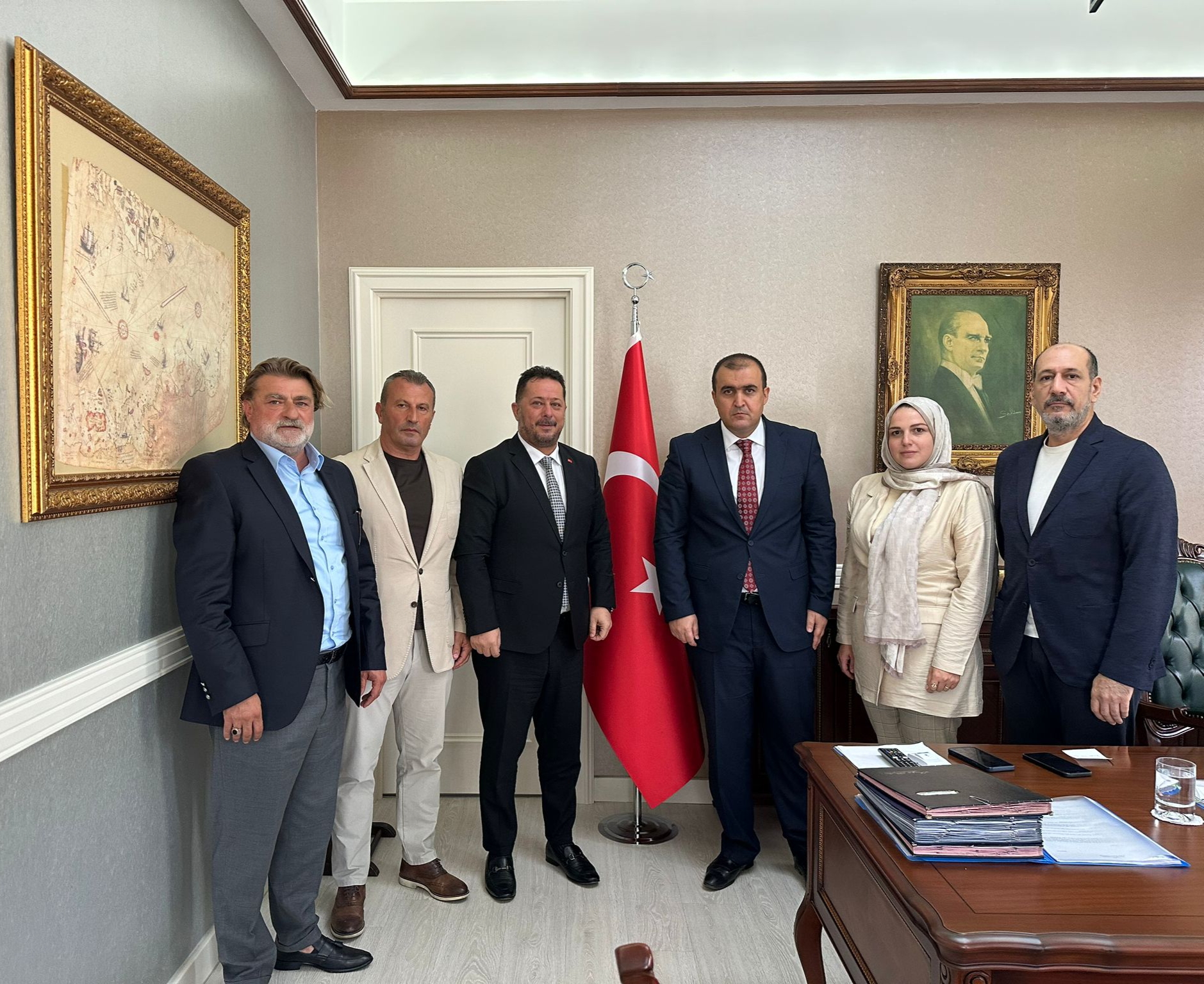 Beşiktaş Kaymakamımızı Ziyaret Ettik