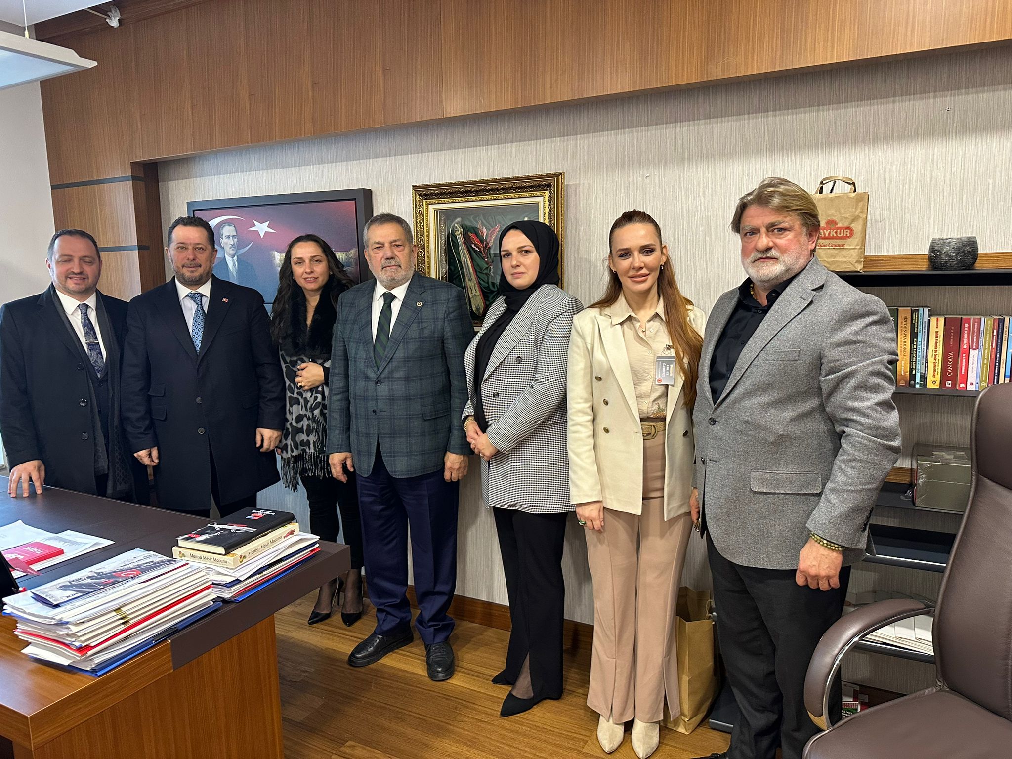 Türkiye Büyük Millet Meclisi’ne gerçekleştirdiğimiz ziyarette